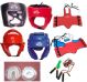 head gear,chest protector,mouth guard,rope skipping